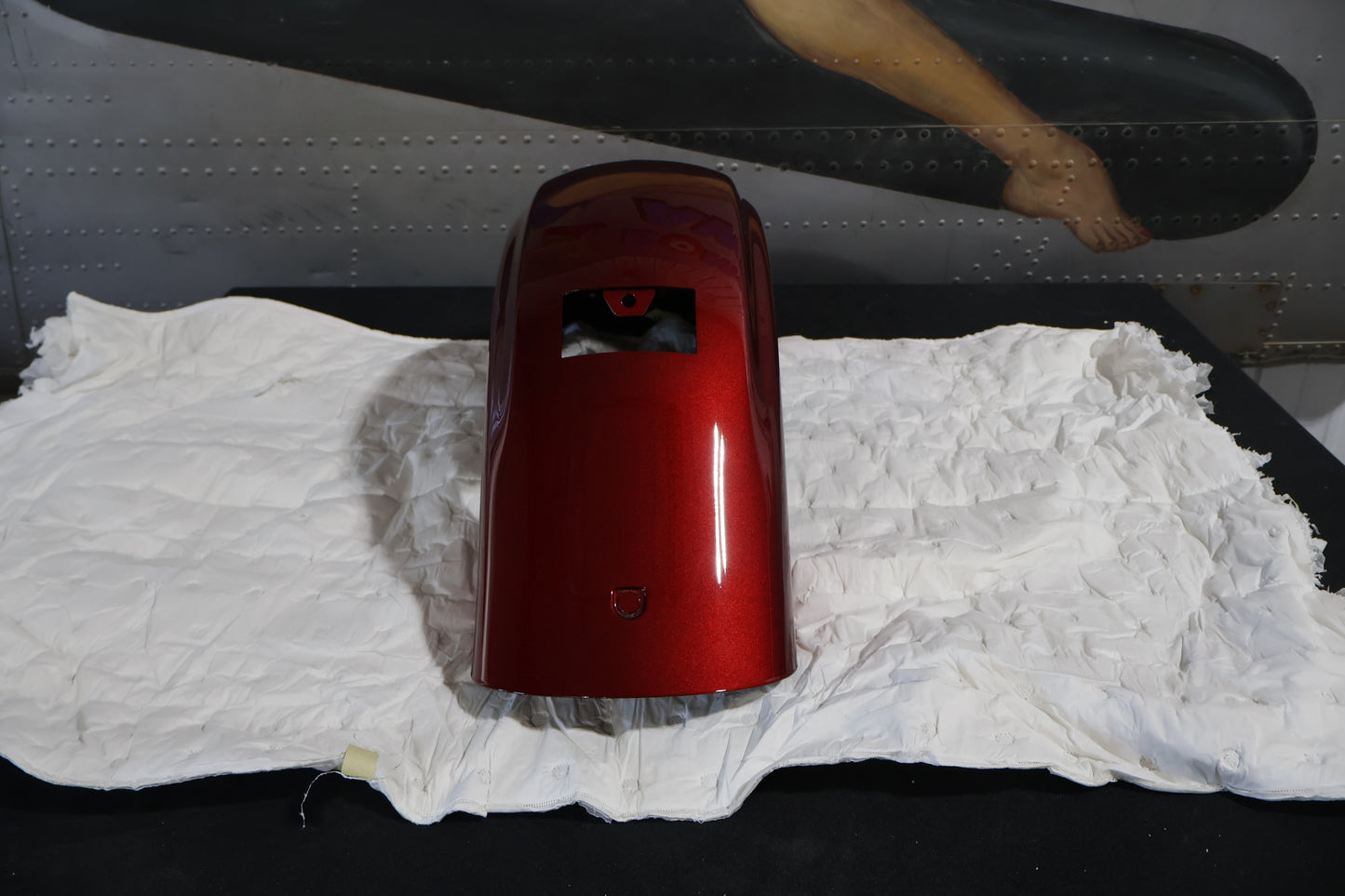 59500369DAA NEW OEM 2016 HARLEY-DAVIDSON FLTRUSE CVO RUBY RED REAR FENDER