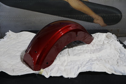 59500369DAA NEW OEM 2016 HARLEY-DAVIDSON FLTRUSE CVO RUBY RED REAR FENDER