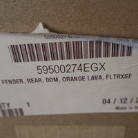 59500274EGX NEW OEM 2018 HARLEY-DAVIDSON FLTRXSE CVO ROAD GLIDE REAR FENDER