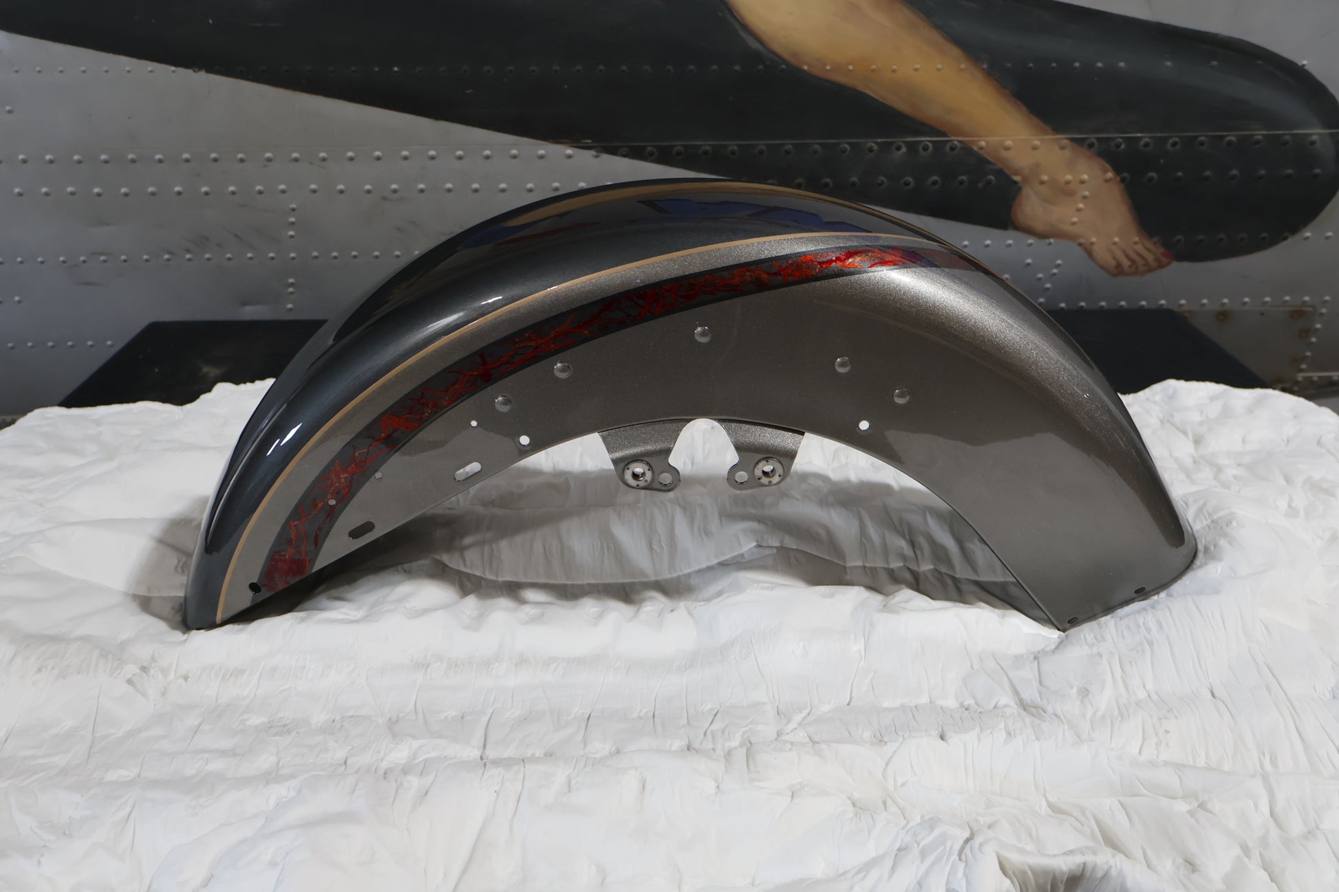 58900138EAT NEW OEM 2016 HARLEY-DAVIDSON FLHTKSE SCREAMIN EAGLE LMT FRONT FENDER