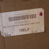61000619ELF NEW OEM 2019 HARLEY-DAVIDSON FXFBS FATBOB FUEL TANK SCORCHED ORANGE