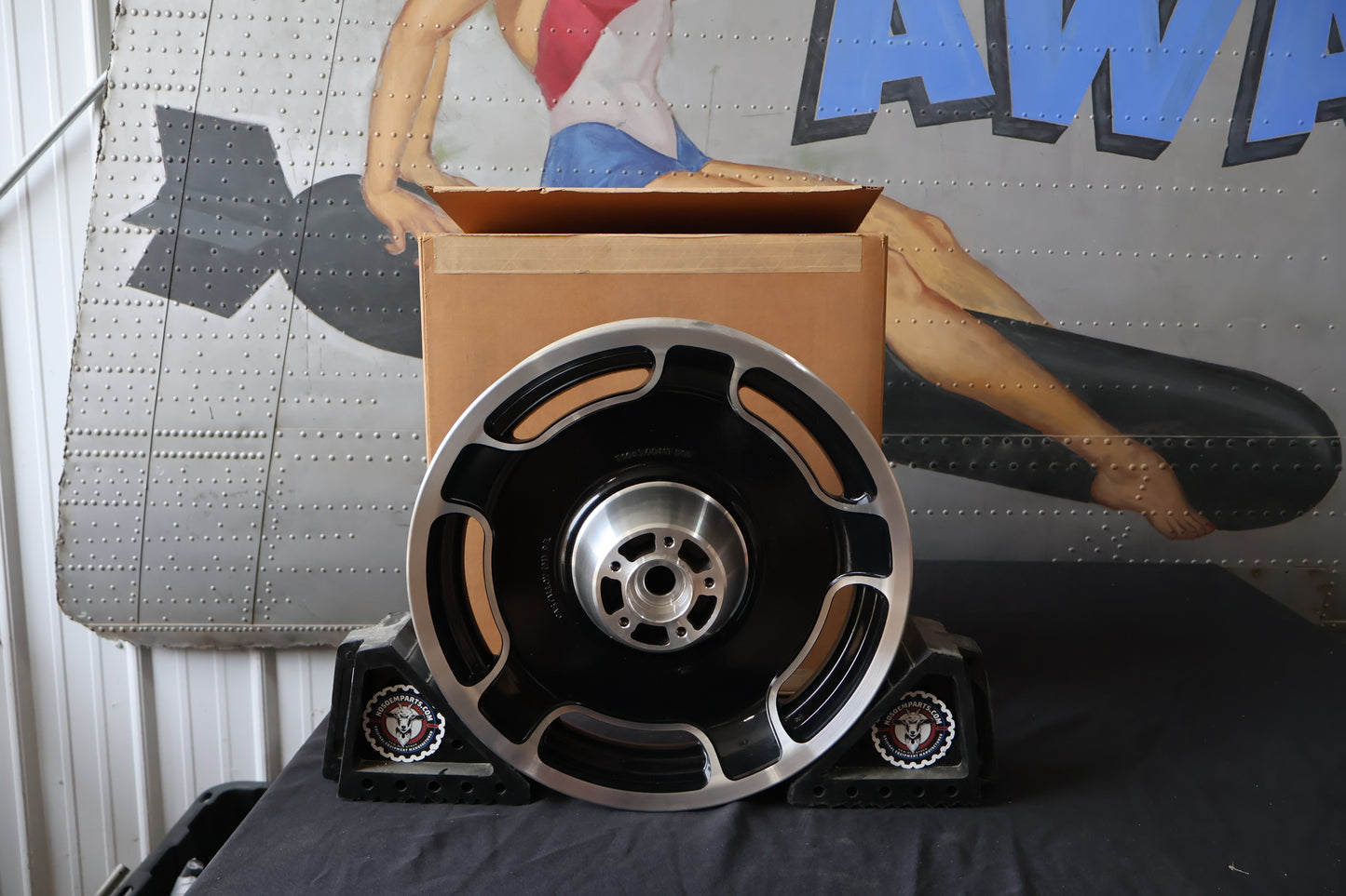 41244-08 NEW OEM 2004-2008 HARLEY-DAVIDSON SIDECAR TLE RLE ULTRA WHEEL