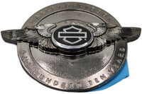 
              14100408 NEW OEM 2013 HARLEY-DAVIDSON FLTRUSE 110TH ANV CVO CONSOLE MEDALLION
            