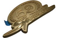 
              62325-07 NEW OEM 2007 HARLEY-DAVIDSON SPORTSTER 50TH ANV RT FUEL TANK MEDALLION
            