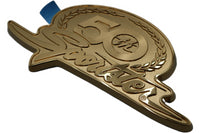 
              62325-07 NEW OEM 2007 HARLEY-DAVIDSON SPORTSTER 50TH ANV RT FUEL TANK MEDALLION
            