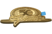 
              62324-07 NEW OEM 2007 HARLEY-DAVIDSON SPORTSTER 50TH ANV LT FUEL TANK MEDALLION
            