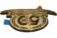 
              62324-07 NEW OEM 2007 HARLEY-DAVIDSON SPORTSTER 50TH ANV LT FUEL TANK MEDALLION
            