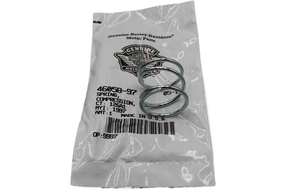 46058-97 NEW OEM 1997-2003 HARLEY-DAVIDSON FLSTS SPRINGER COMPRESSION SPRING