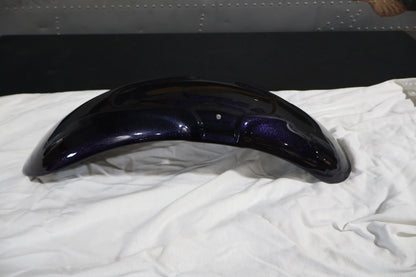 59789-09CWR NEW OEM 2009 HARLEY-DAVIDSON VRSCAW VROD FRONT FENDER BIG PURPLE