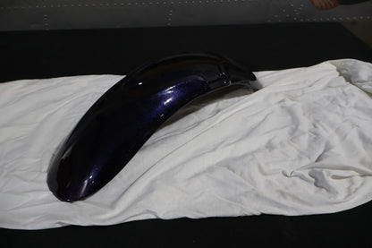 59789-09CWR NEW OEM 2009 HARLEY-DAVIDSON VRSCAW VROD FRONT FENDER BIG PURPLE
