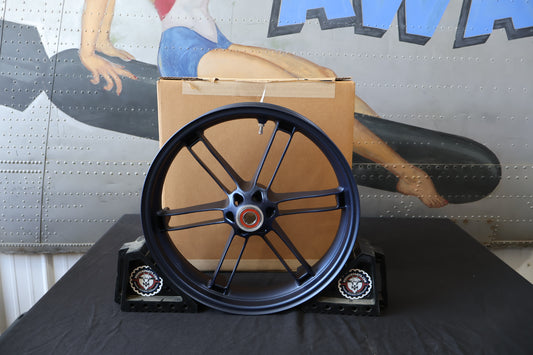 G0110.02A8AYCR NEW OEM 2003-2010 BUELL XB1125R/CR FRONT WHEEL DIAMOND BLUE