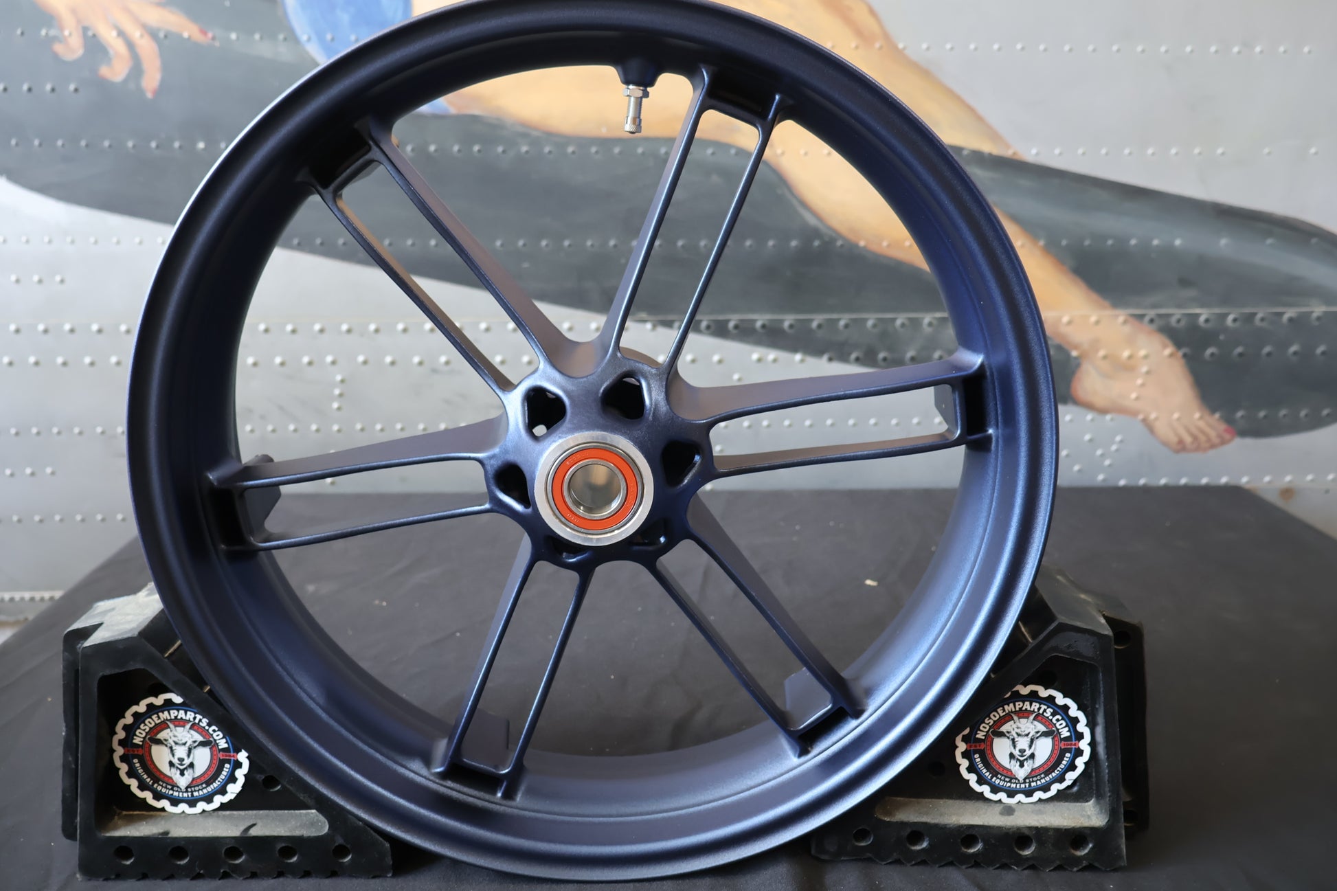 G0110.02A8AYCR NEW OEM 2003-2010 BUELL XB1125R/CR FRONT WHEEL DIAMOND BLUE