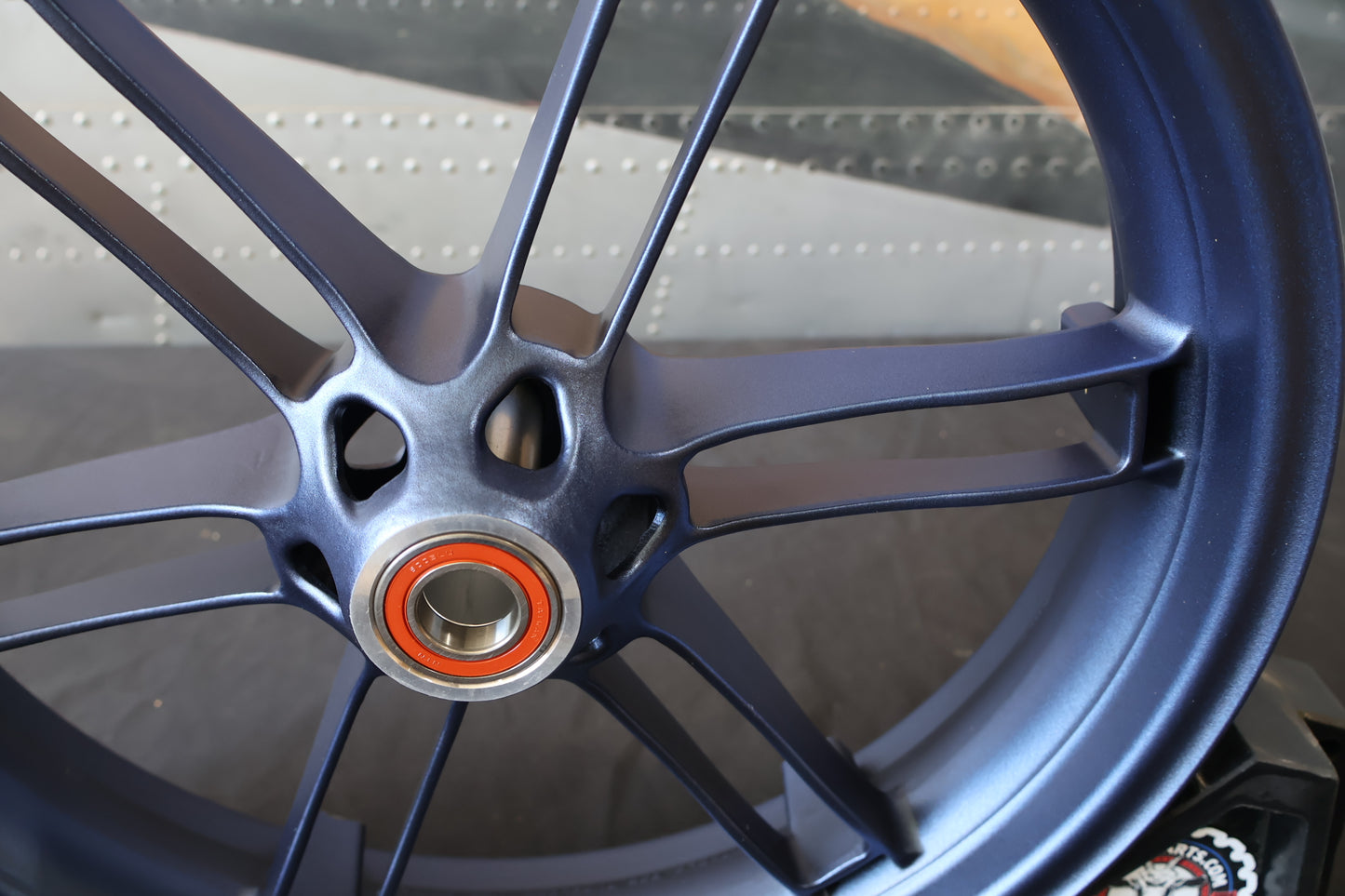 G0110.02A8AYCR NEW OEM 2003-2010 BUELL XB1125R/CR FRONT WHEEL DIAMOND BLUE