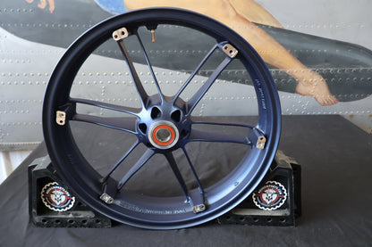 G0110.02A8AYCR NEW OEM 2003-2010 BUELL XB1125R/CR FRONT WHEEL DIAMOND BLUE