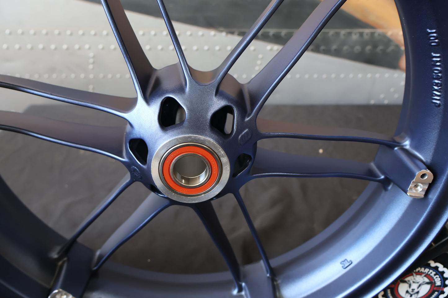 G0110.02A8AYCR NEW OEM 2003-2010 BUELL XB1125R/CR FRONT WHEEL DIAMOND BLUE