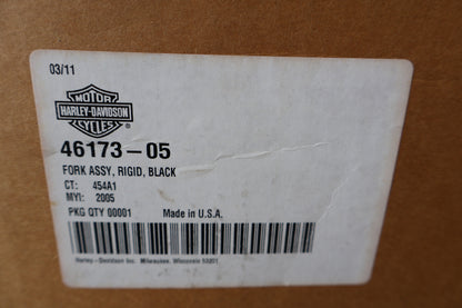 46173-05 NEW OEM 2005-2011 HARLEY-DAVIDSON FLSTSC FLSTSB SPRINGER RIGID FORK LEG
