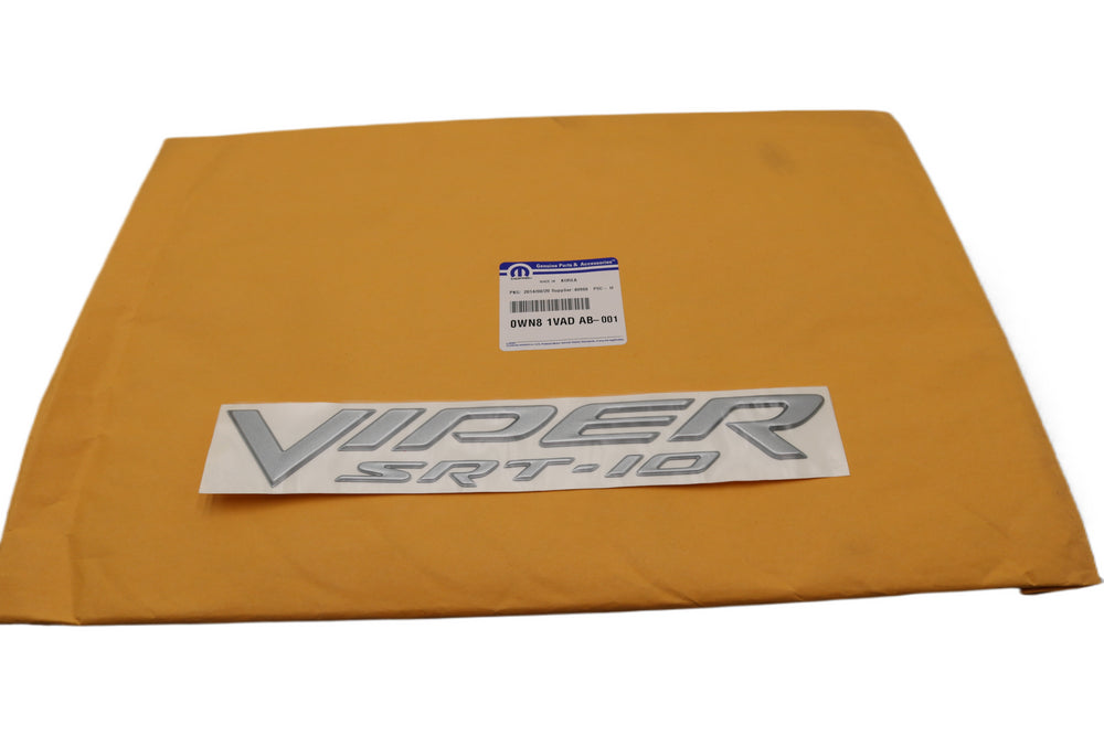 WN81VADAB NEW OEM 2003-2005 DODGE VIPER SRT-10 SIDE DECAL FENDER DECAL WN81VADAB