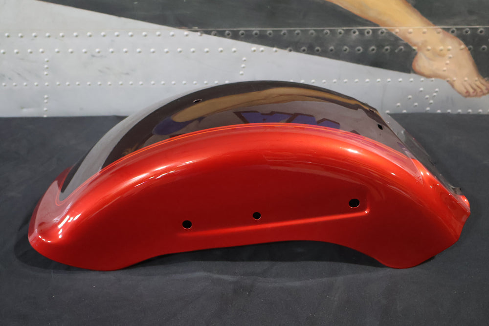 59500532EGG NEW OEM 2018 HARLEY-DAVIDSON FLFBS FATBOY REAR FENDER WICKED RED