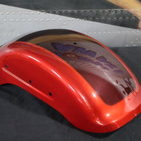 59500532EGG NEW OEM 2018 HARLEY-DAVIDSON FLFBS FATBOY REAR FENDER WICKED RED