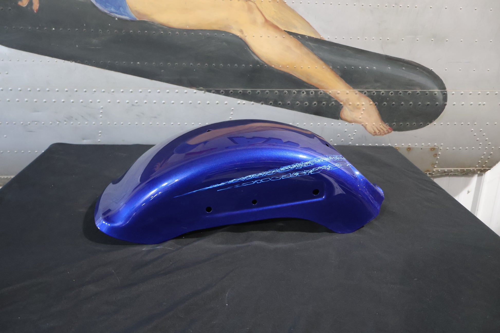 59500746ELE NEW OEM 2019 HARLEY-DAVIDSON FLFBS SOFTAIL FATBOY R FENDER BLUE MAX