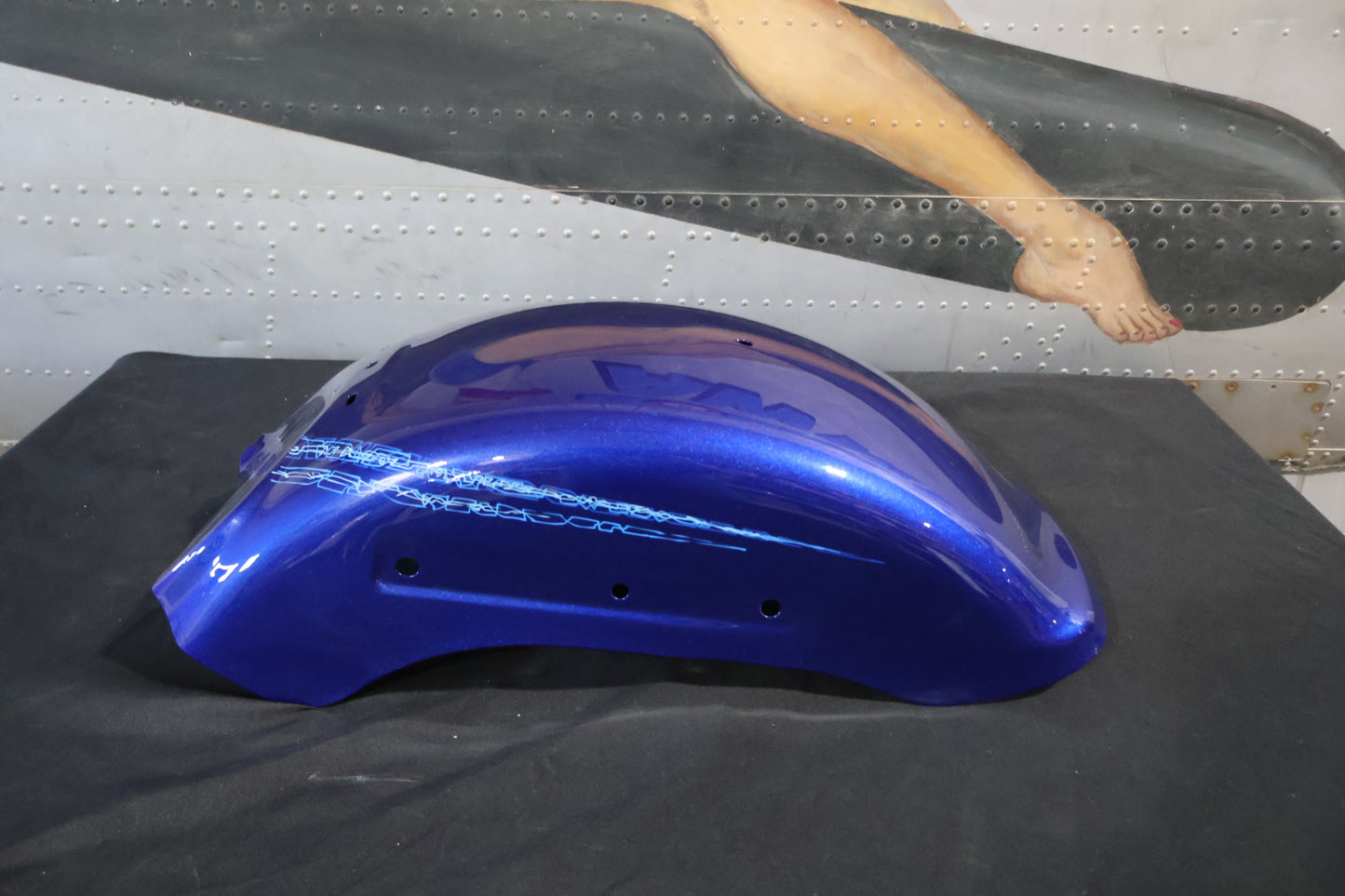 59500746ELE NEW OEM 2019 HARLEY-DAVIDSON FLFBS SOFTAIL FATBOY R FENDER BLUE MAX