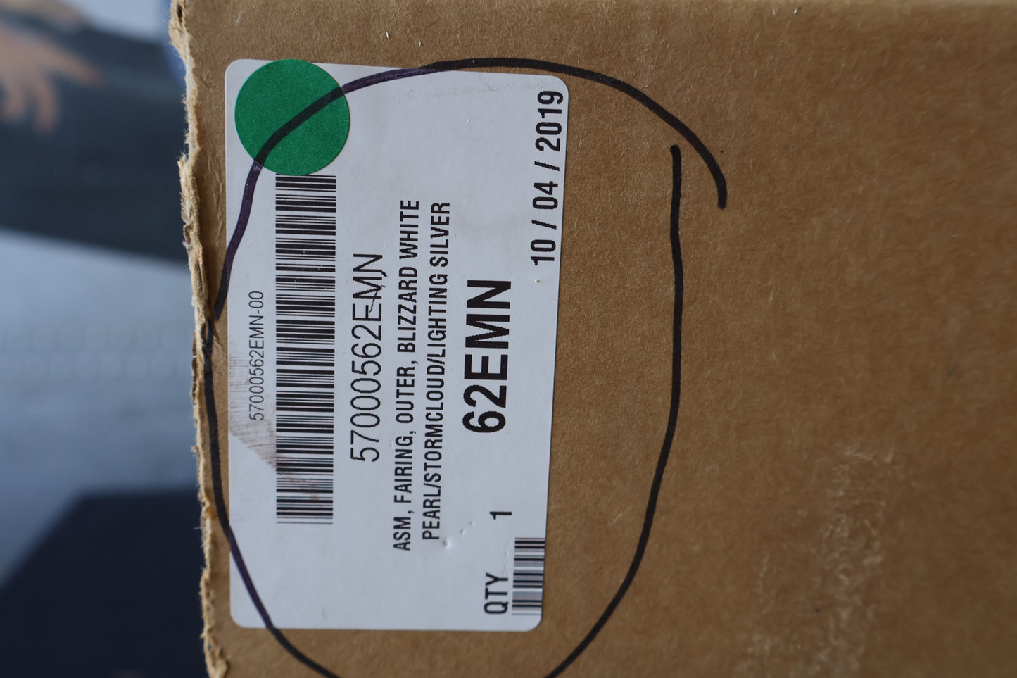 57000562EMN NEW OEM 2020 HARLEY-DAVIDSON FLHTCUTGSE CVO OUTER FAIRING