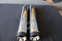 
              144-65226 NEW SUPERTRAPP 4" STOUT MUFFLERS FITS 2017-2025 HARLEY-DAVIDSON TOURIN
            