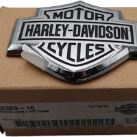 62329-10 NEW OEM 2010 HARLEY-DAVIDSON FLSTSE CVO CONVERTIBLE LEFT FUEL TANK MEDALLION