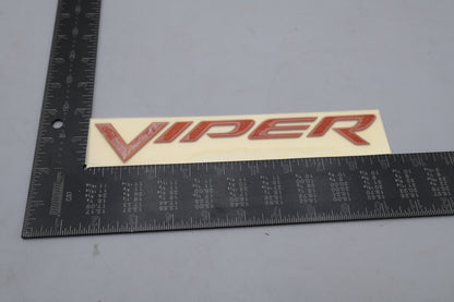 WN73CVRAB NEW OEM 2005 DODGE VIPER SRT-10 REAR BUMPER DECAL