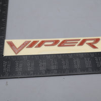 WN73CVRAB NEW OEM 2005 DODGE VIPER SRT-10 REAR BUMPER DECAL