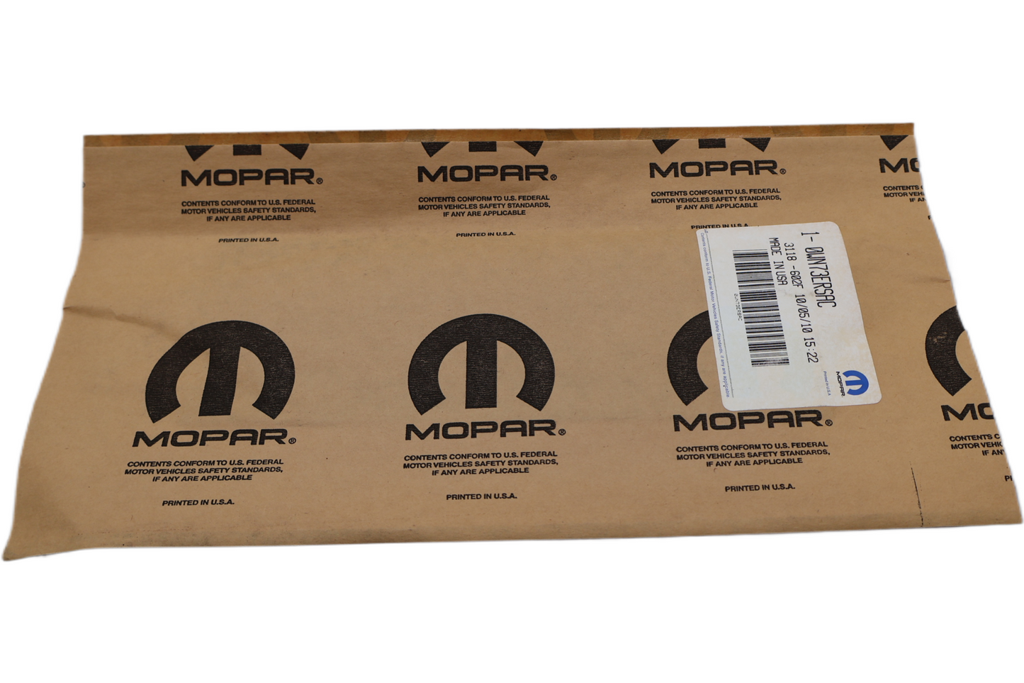 WN73ERSAC NEW OEM 2008-2009 DODGE VIPER SRT-10 ACR REAR BUMPER DECAL