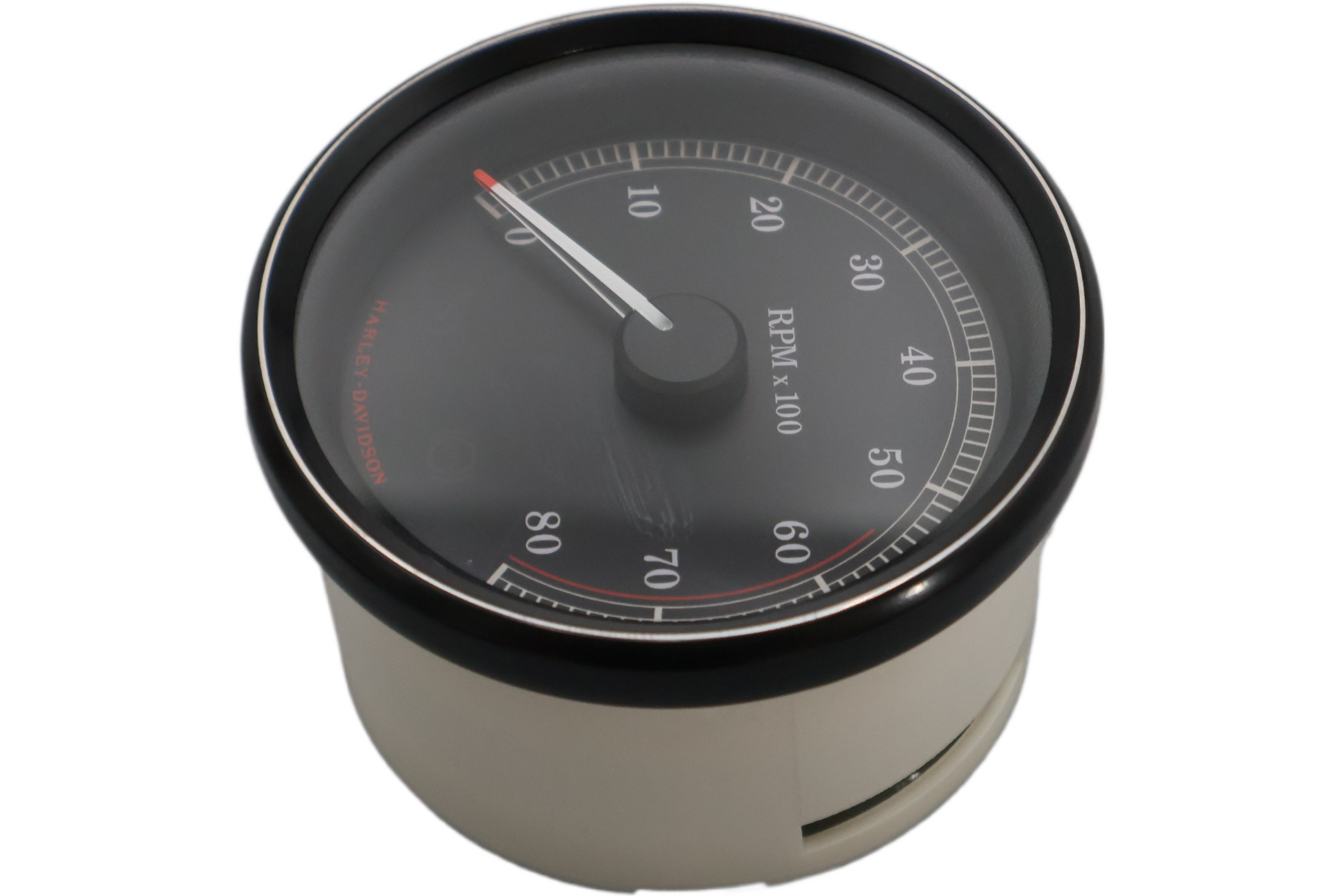 67348-04D NEW OEM 2004-2013 HARLEY-DAVIDSON TOURING TACH REDLINE 5500 4"