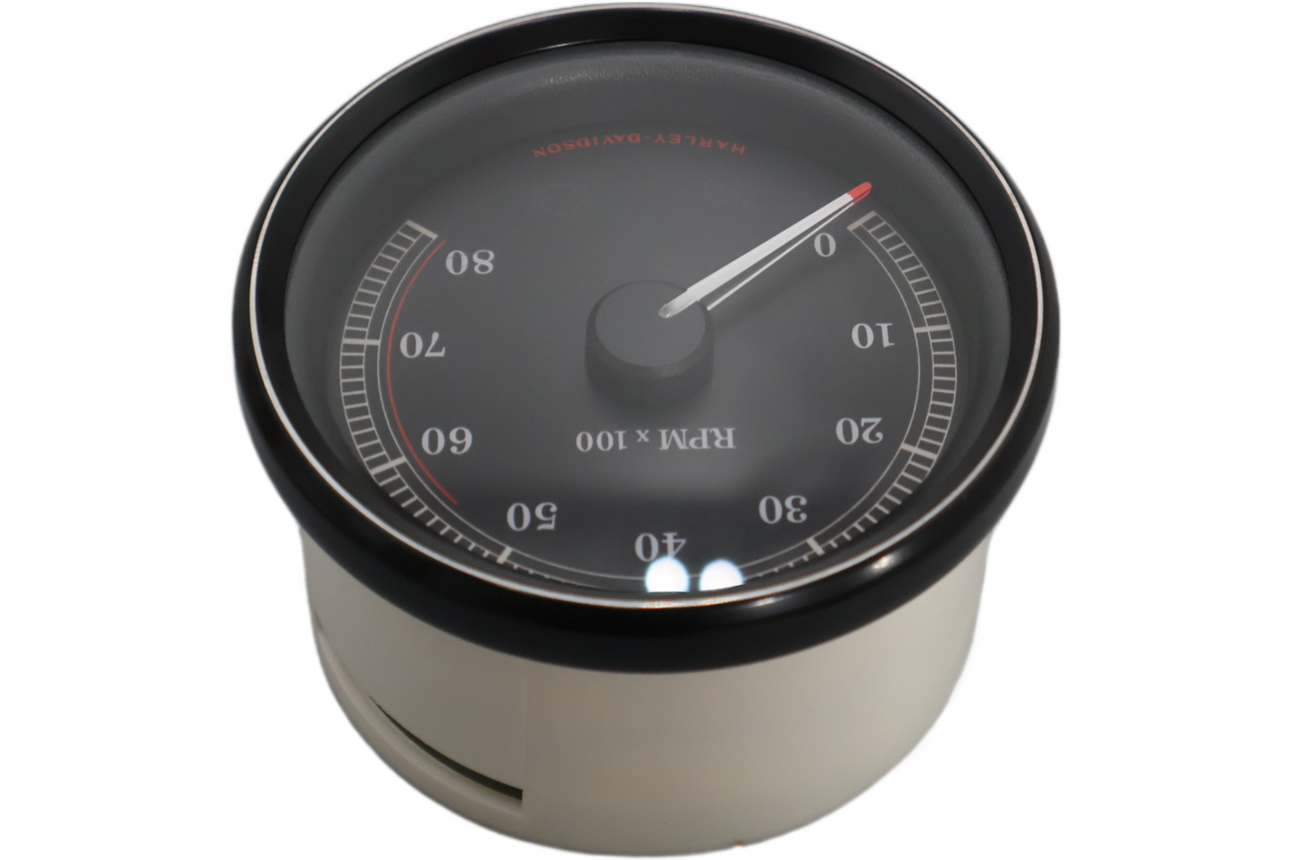 67348-04D NEW OEM 2004-2013 HARLEY-DAVIDSON TOURING TACH REDLINE 5500 4"