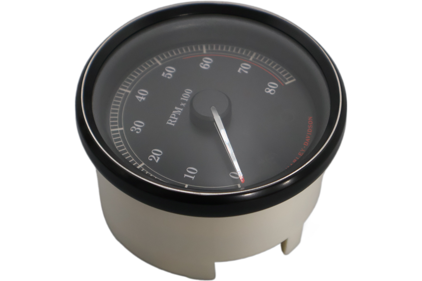 67348-04D NEW OEM 2004-2013 HARLEY-DAVIDSON TOURING TACH REDLINE 5500 4"
