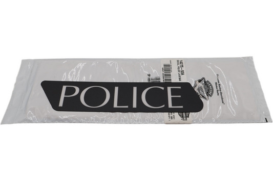 14275-93A NEW OEM 1995-2013 HARLEY-DAVIDSON FLHP FLHTP POLICE LEFT DECAL SADDLEBAG