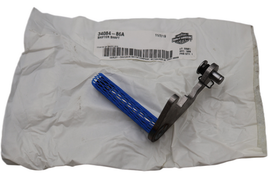 34084-86A NEW OEM 1980-2000 HARLEY-DAVIDSON TOURING SOFTAIL DYNA SHIFTER LEVER SHAFT
