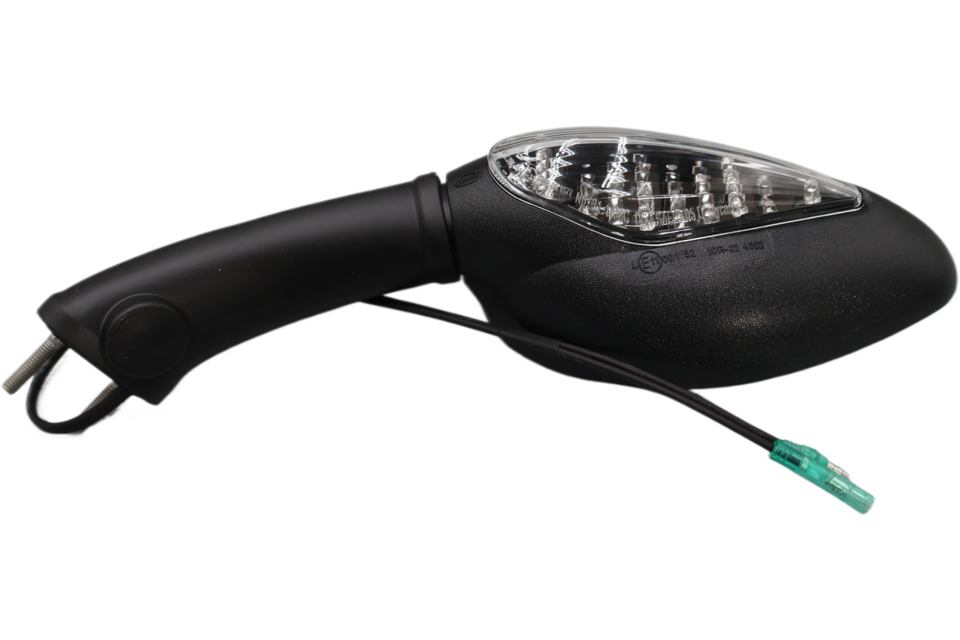 N0161.1AMC NEW OEM 2008-2010 BUELL 1125R LEFT MIRROR W/LED TURN SIGNAL