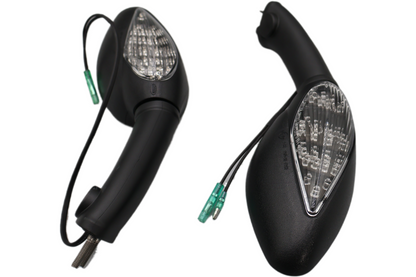 N0161.1AMC N0162.1AMC NEW OEM 2008-2010 BUELL 1125R MIRRORS W/TURN SIGNALS