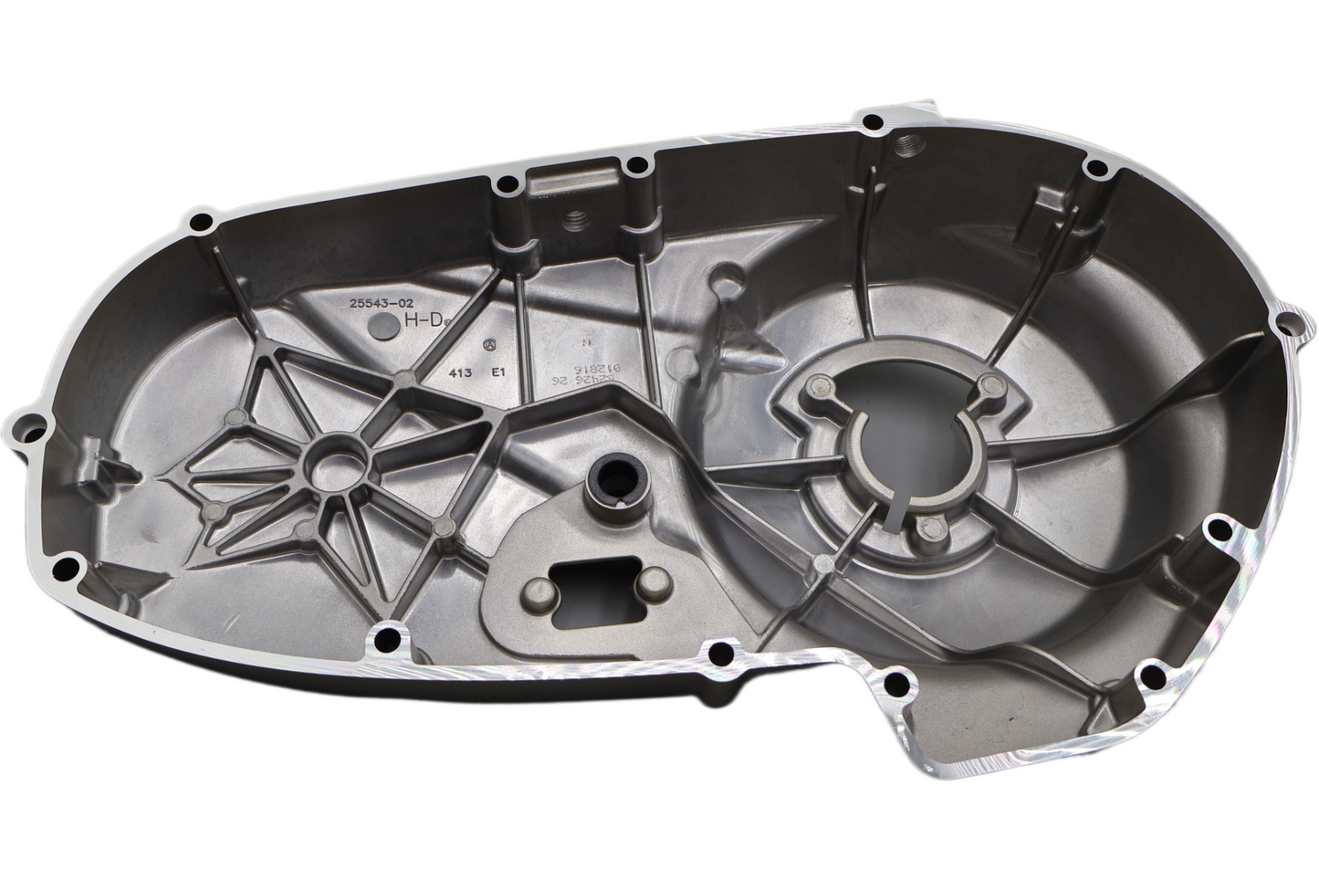 25542-06 NEW OEM 2006-2010 BUELL XB XB9 XB12 PRIMARY COVER METALLIC MAGNESIUM