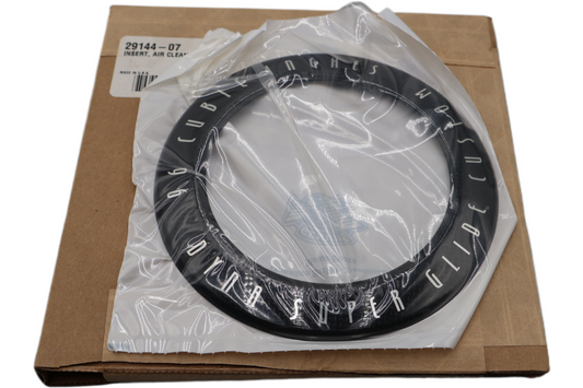 29144-07 NEW OEM 2007 HARLEY-DAVIDSON FXD DYNA AIR CLEANER TRIM INSERT