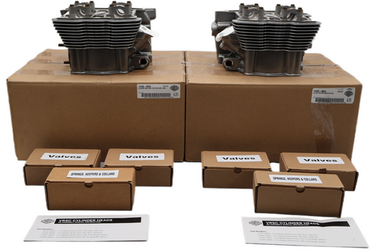 17242-09KA 17246-09KA NEW OEM 2009-2017 HARLEY-DAVIDSON VRSC VROD CYLINDER HEADS