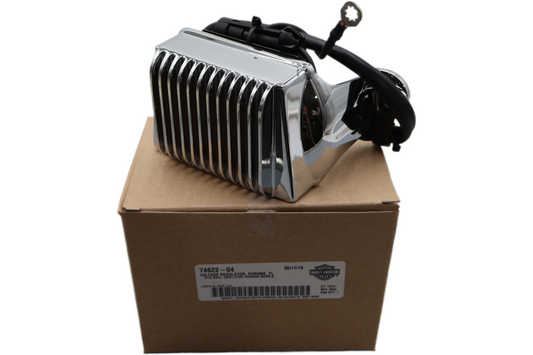 74622-04 NEW OEM 2004-2005 HARLEY-DAVIDSON TOURING VOLTAGE REGULATOR CHROME