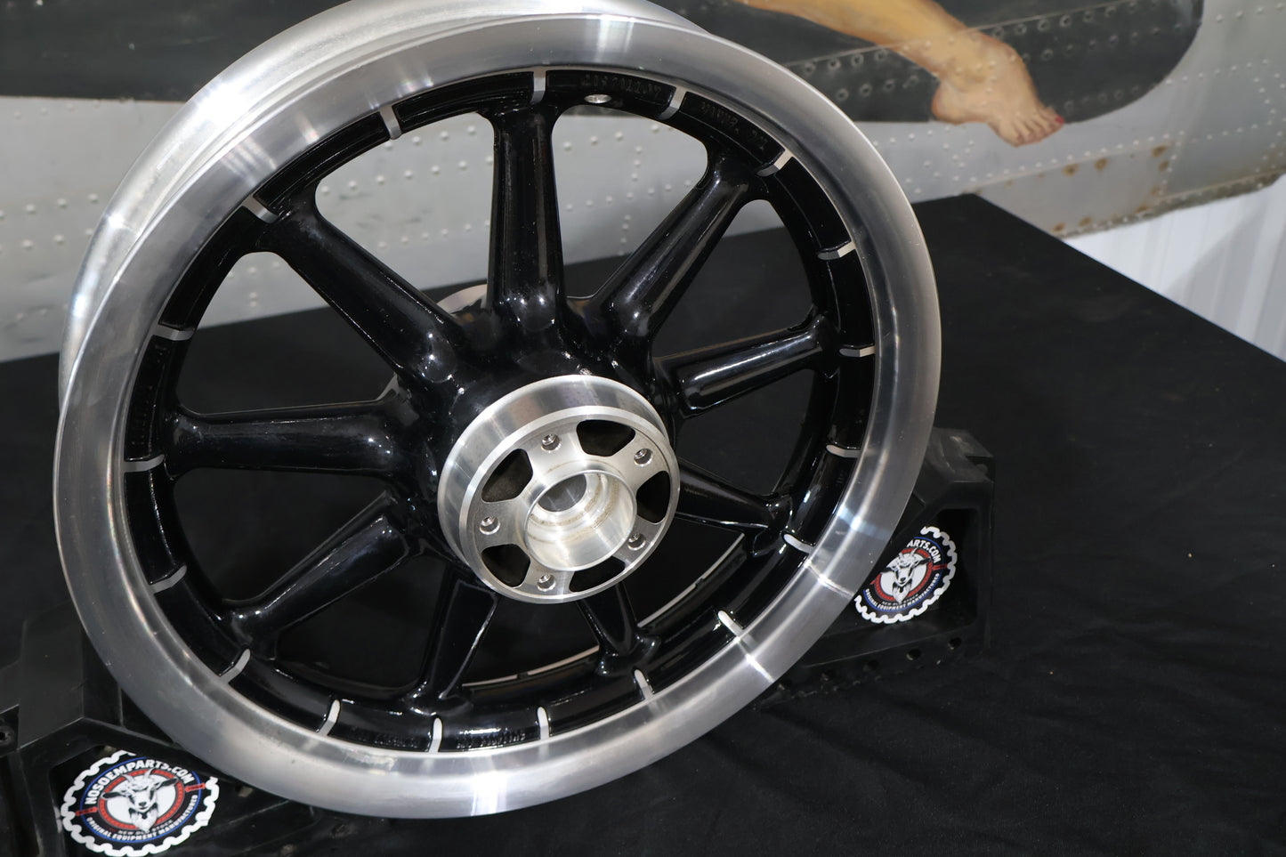 41227-08 NEW OEM 2008 HARLEY-DAVIDSON TLE RLE SIDECAR WHEEL