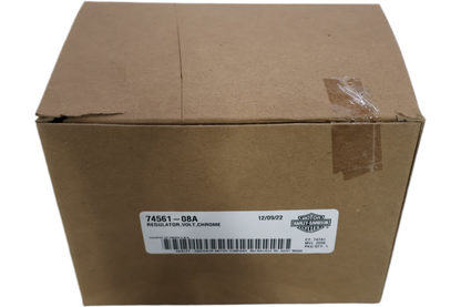 74561-08A NEW OEM 2008-2017 HARLEY-DAVIDSON FXD DYNA VOLTAGE REGULATOR CHROME