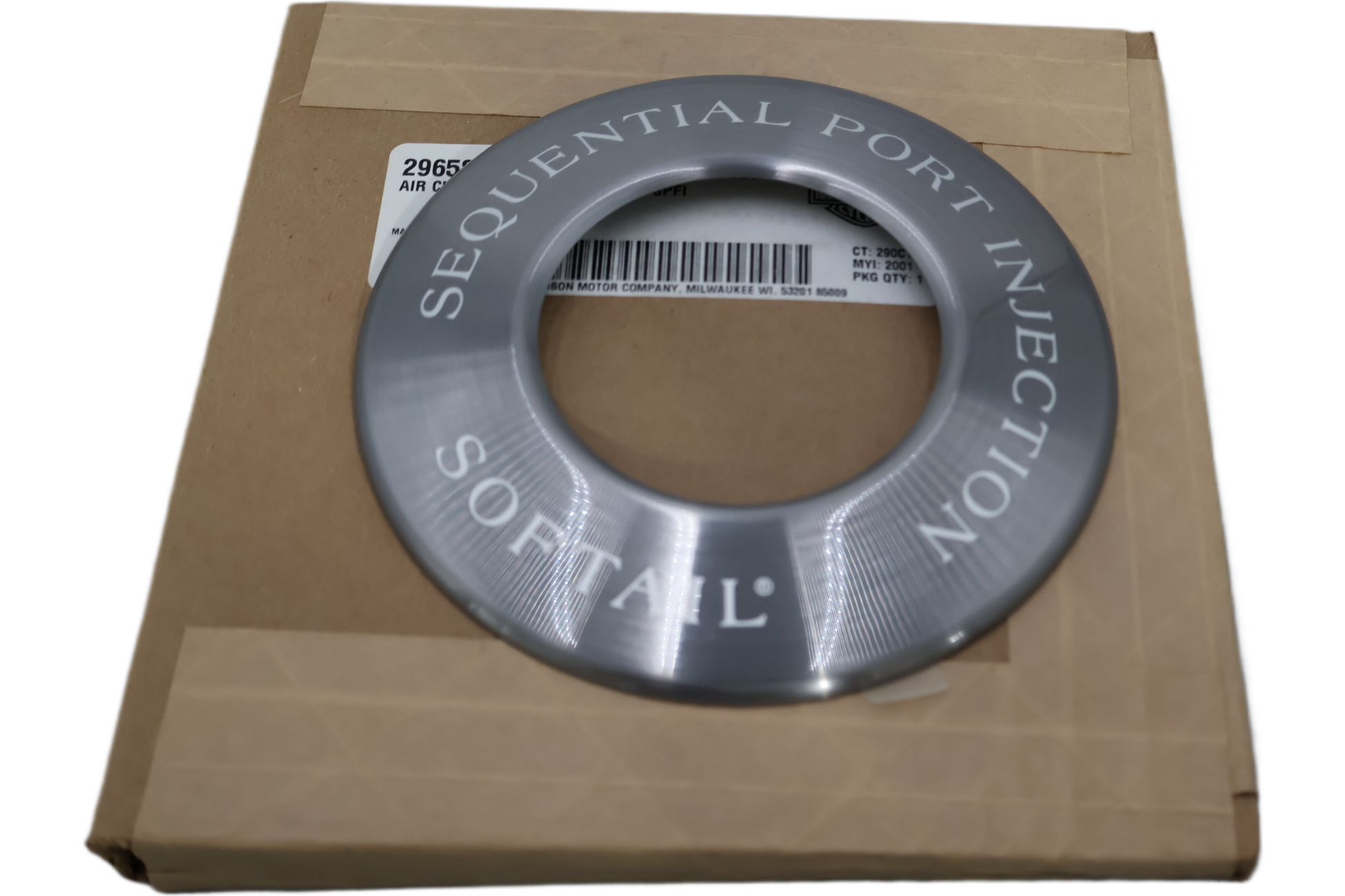 29658-01 NEW OEM 2001-2006 HARLEY-DAVIDSON SOFTAIL AIR CLEANER TRIM INSERT