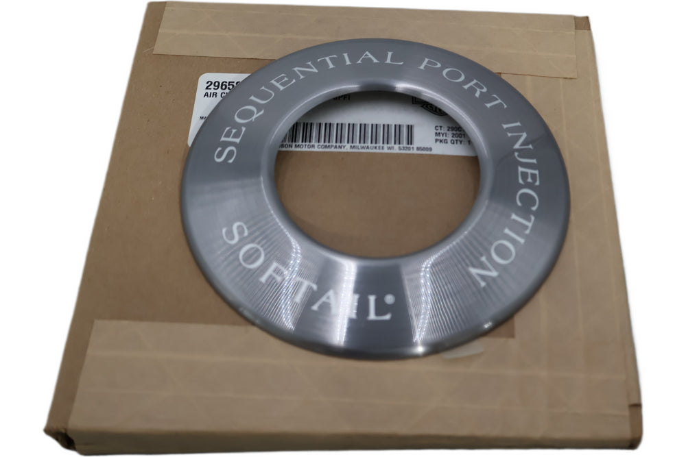 29658-01 NEW OEM 2001-2006 HARLEY-DAVIDSON SOFTAIL AIR CLEANER TRIM INSERT