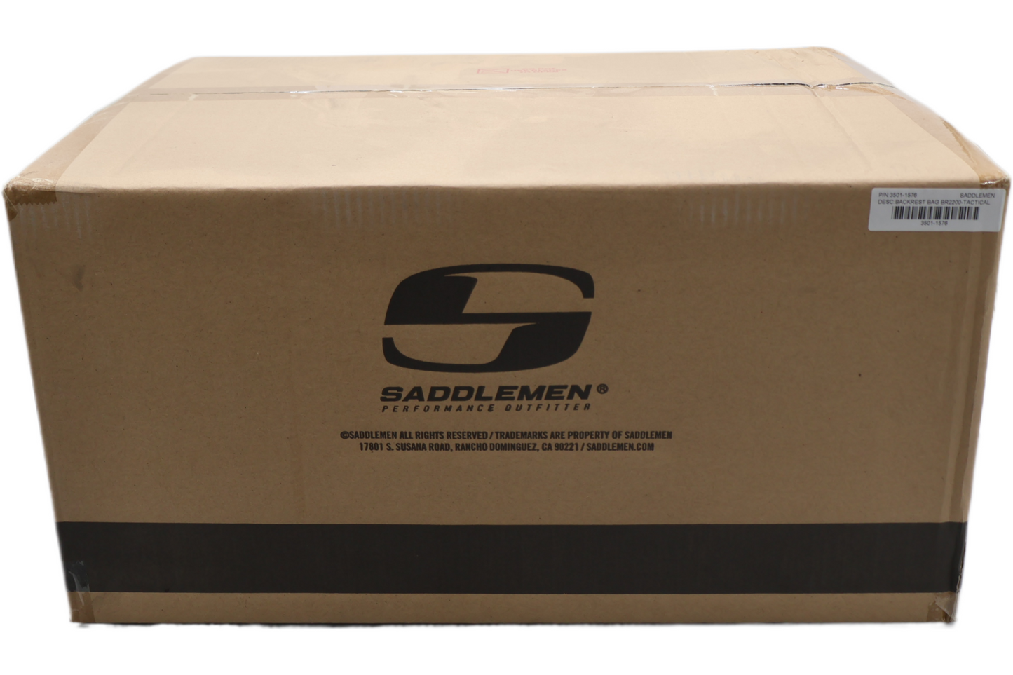 NEW SADDLEMEN TACTICAL BR2200 BACKREST BAG FITS HARLEY-DAVIDSON TOURING