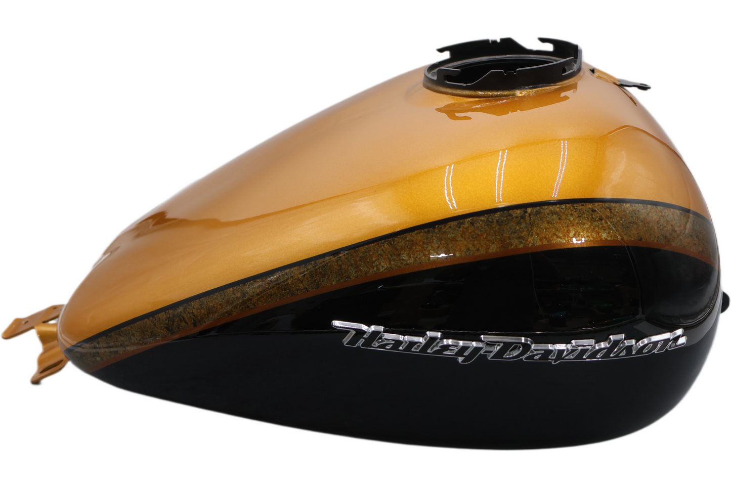 61000188DXT NEW OEM 2015 HARLEY-DAVIDSON FLHTKSE LIMITED GOLD RUSH GAS TANK