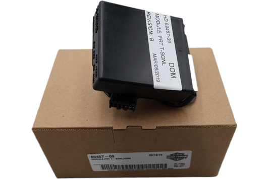 69457-09 NEW OEM 2009-2017 HARLEY-DAVIDSON VRSC VROD FRONT TURN SIGNAL MODULE