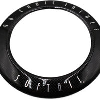 29660-07 NEW OEM 2007-2015 HARLEY-DAVIDSON SOFTAIL 96CI AIR CLEANER INSERT GLOSS BLACK